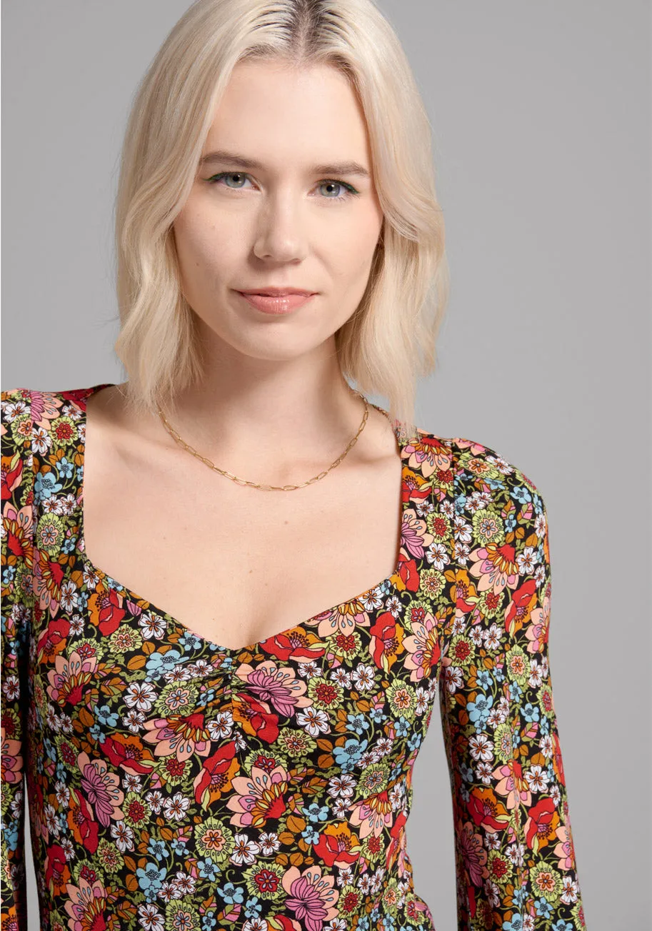 Retro From The Get Go Top sold by Modcloth product image thumbnail 3