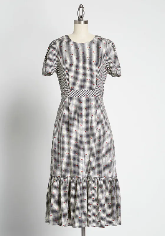 You're Cherry Welcome Midi Dress sold by Modcloth