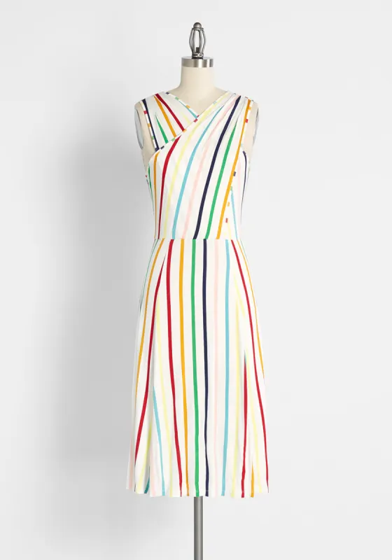 You've Yacht To Be Kidding Me Knit Midi Dress sold by Modcloth