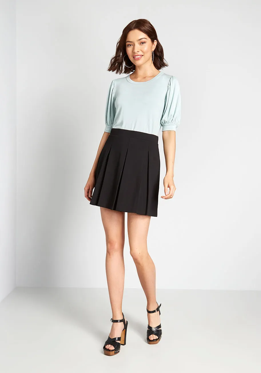 A for Effortless Mini Skirt sold by Modcloth product image thumbnail 3