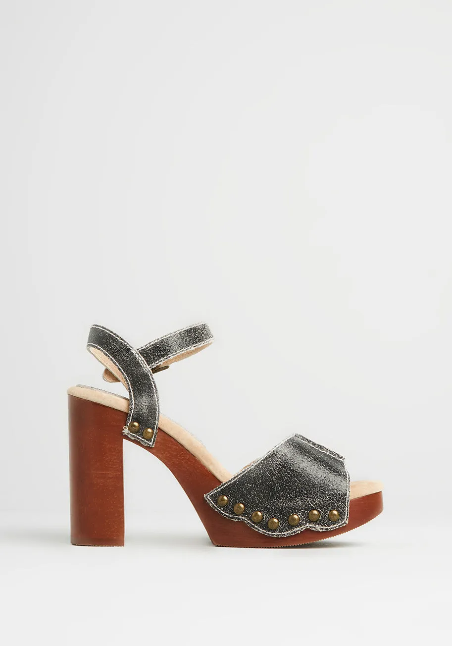 Word On The Street Is… Platform Heel sold by Modcloth product image thumbnail 3