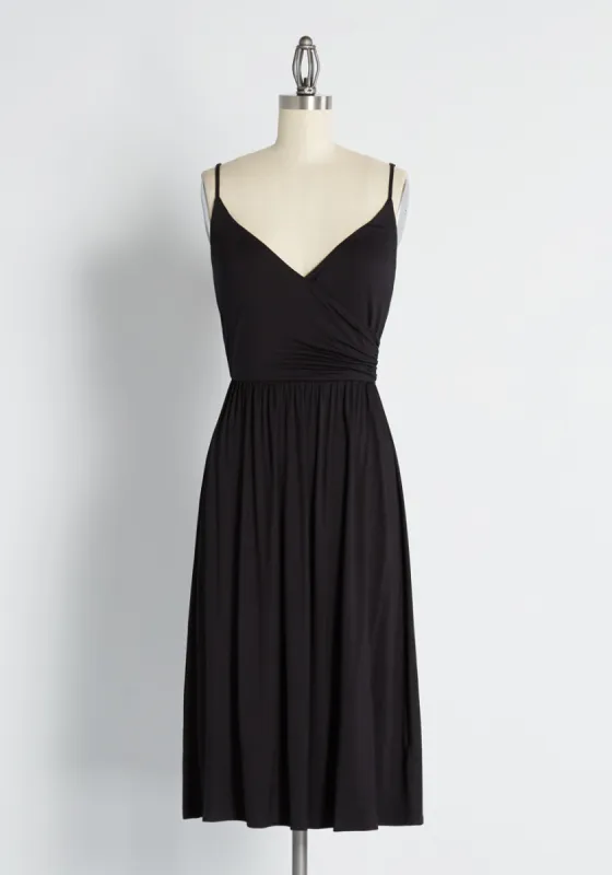 Surplice And Demand Midi Dress sold by Modcloth