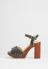 Word On The Street Is… Platform Heel sold by Modcloth