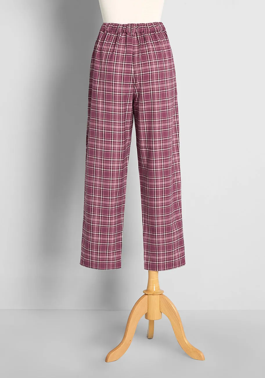 Feeling Classic Plaid Pants sold by Modcloth product image thumbnail 2