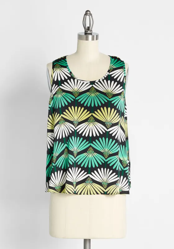 Sun Chasers Tank Top made by Modcloth
