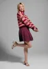 Staying Berry Cozy Fair Isle Sweater sold by Modcloth