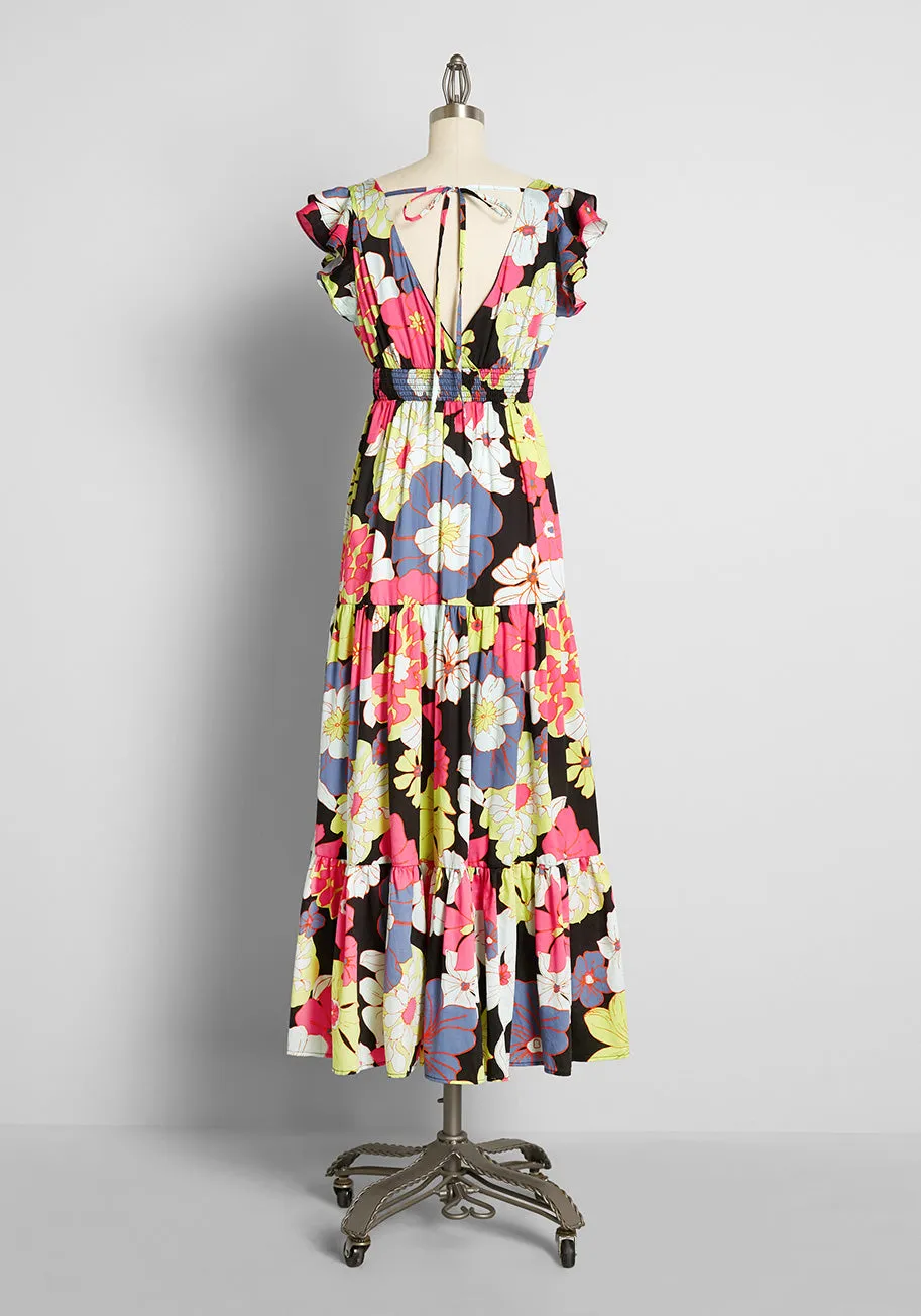 Vamped Up Vagabond Maxi Dress sold by Modcloth product image thumbnail 2