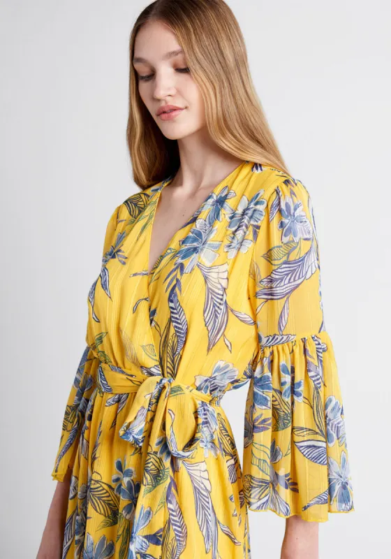 Flurry of Florals Midi Dress sold by Modcloth