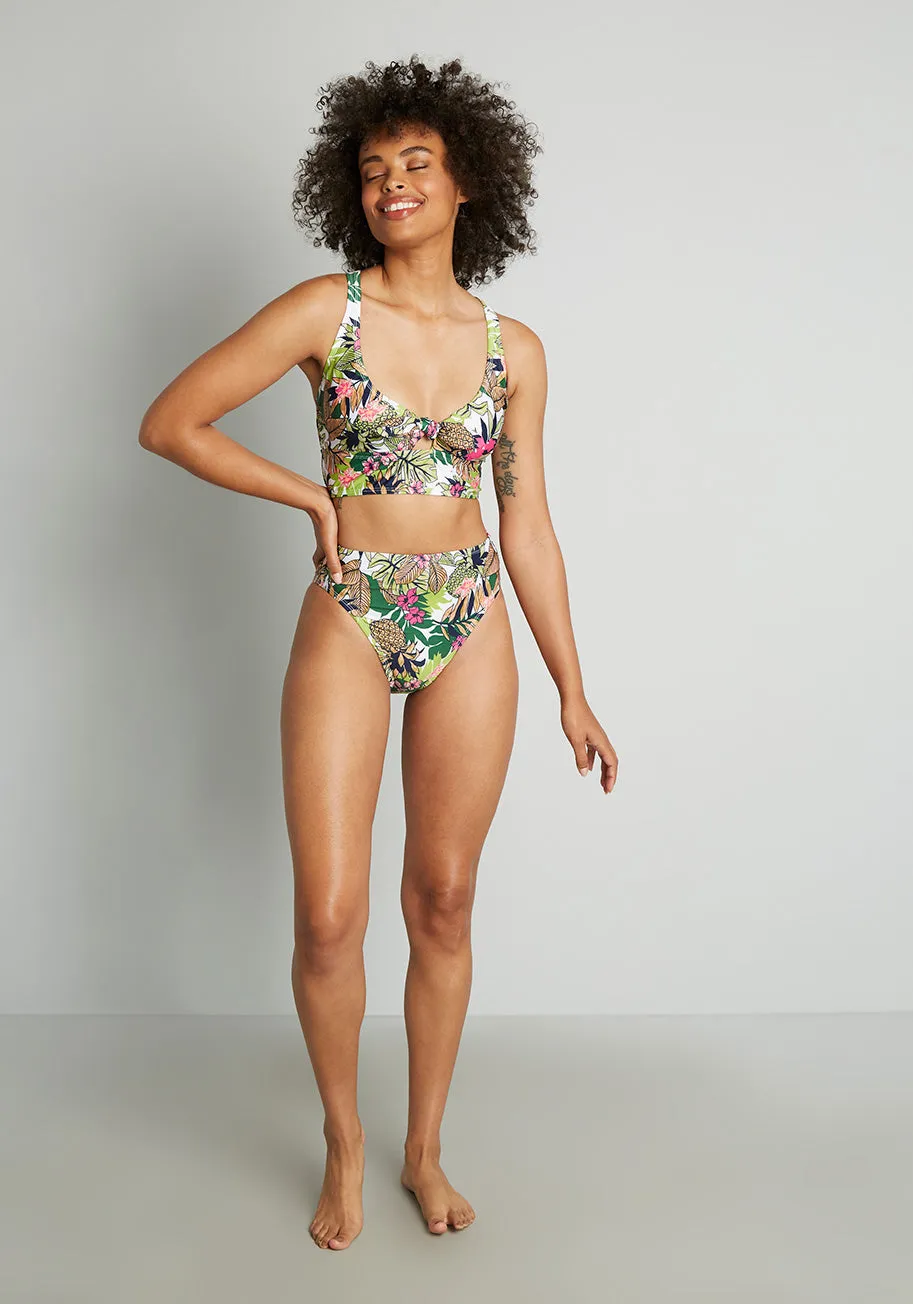 The Franky High-Waisted Bikini Bottom (Final Sale) sold by Modcloth product image thumbnail 3