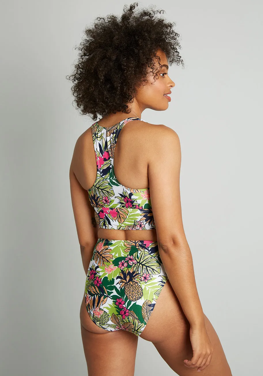 The Franky High-Waisted Bikini Bottom (Final Sale) sold by Modcloth product image thumbnail 2