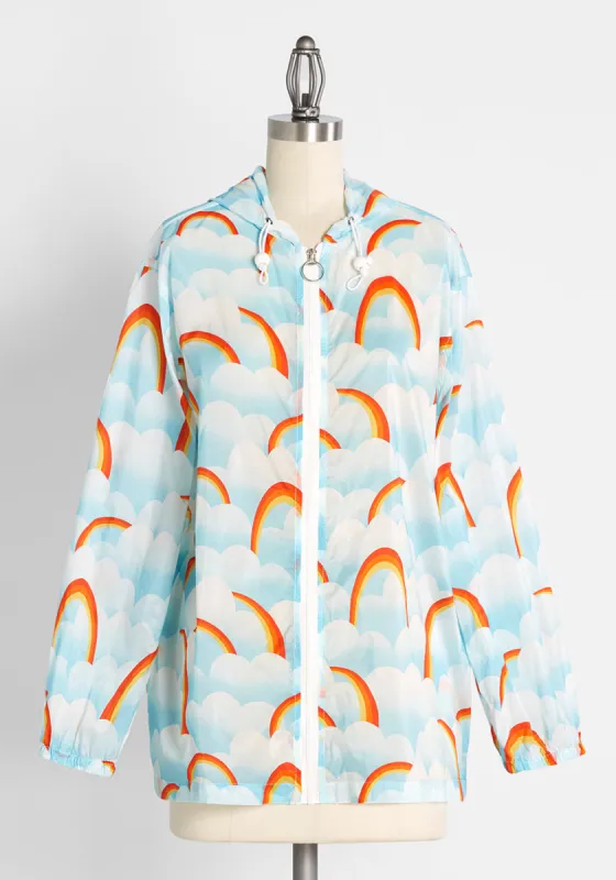 Mind At Breeze Windbreaker sold by Modcloth