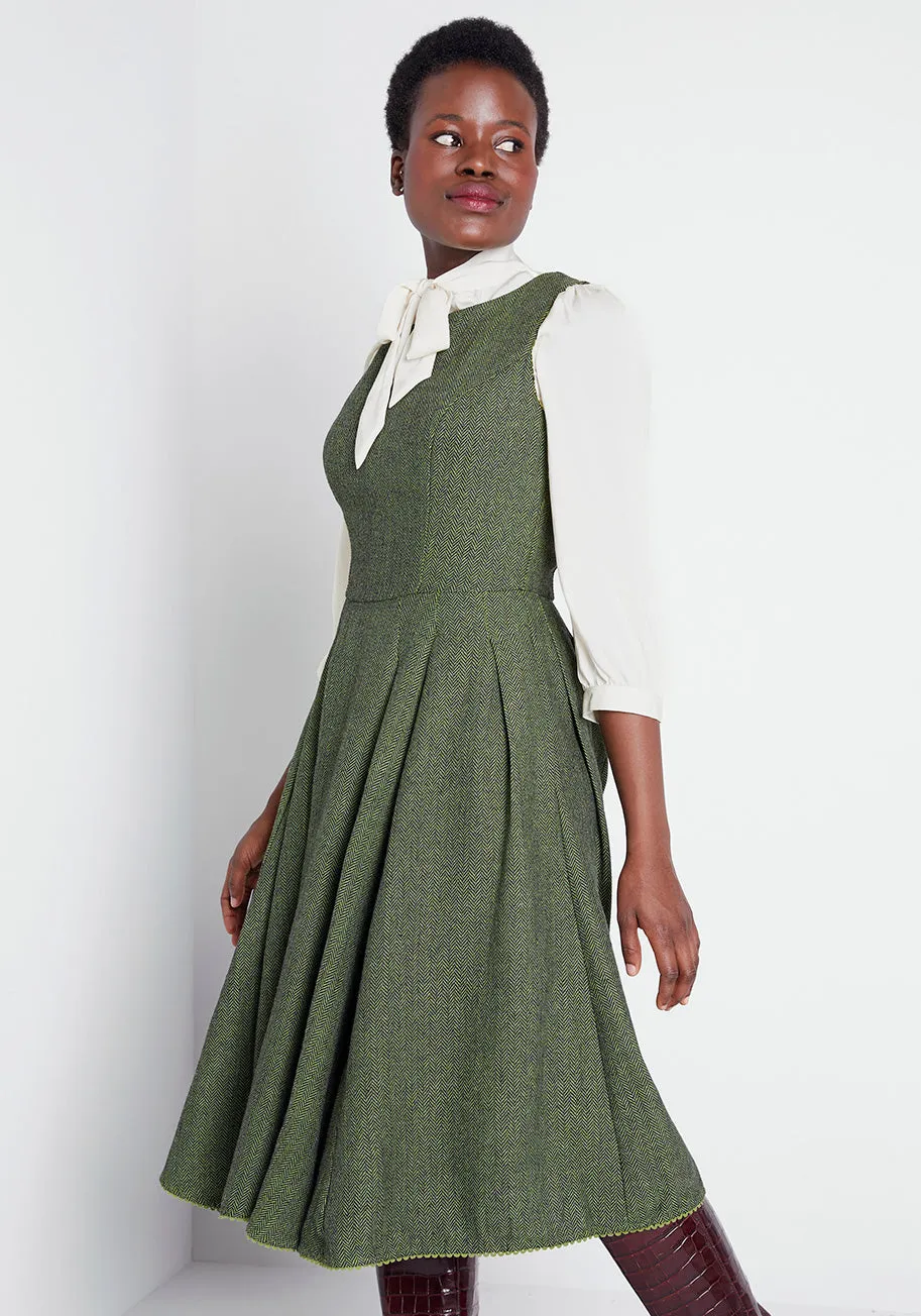 ModCloth x Collectif Mod for Each Other A-Line Dress sold by Modcloth