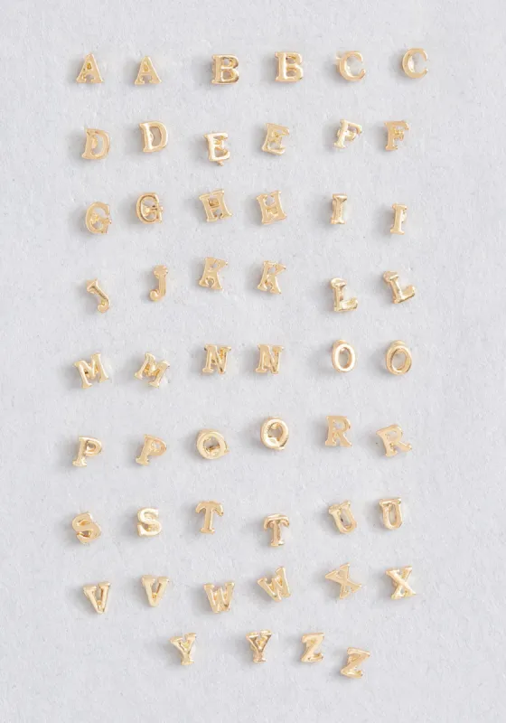 Assured Wordsmith Alphabet Earring Set sold by Modcloth