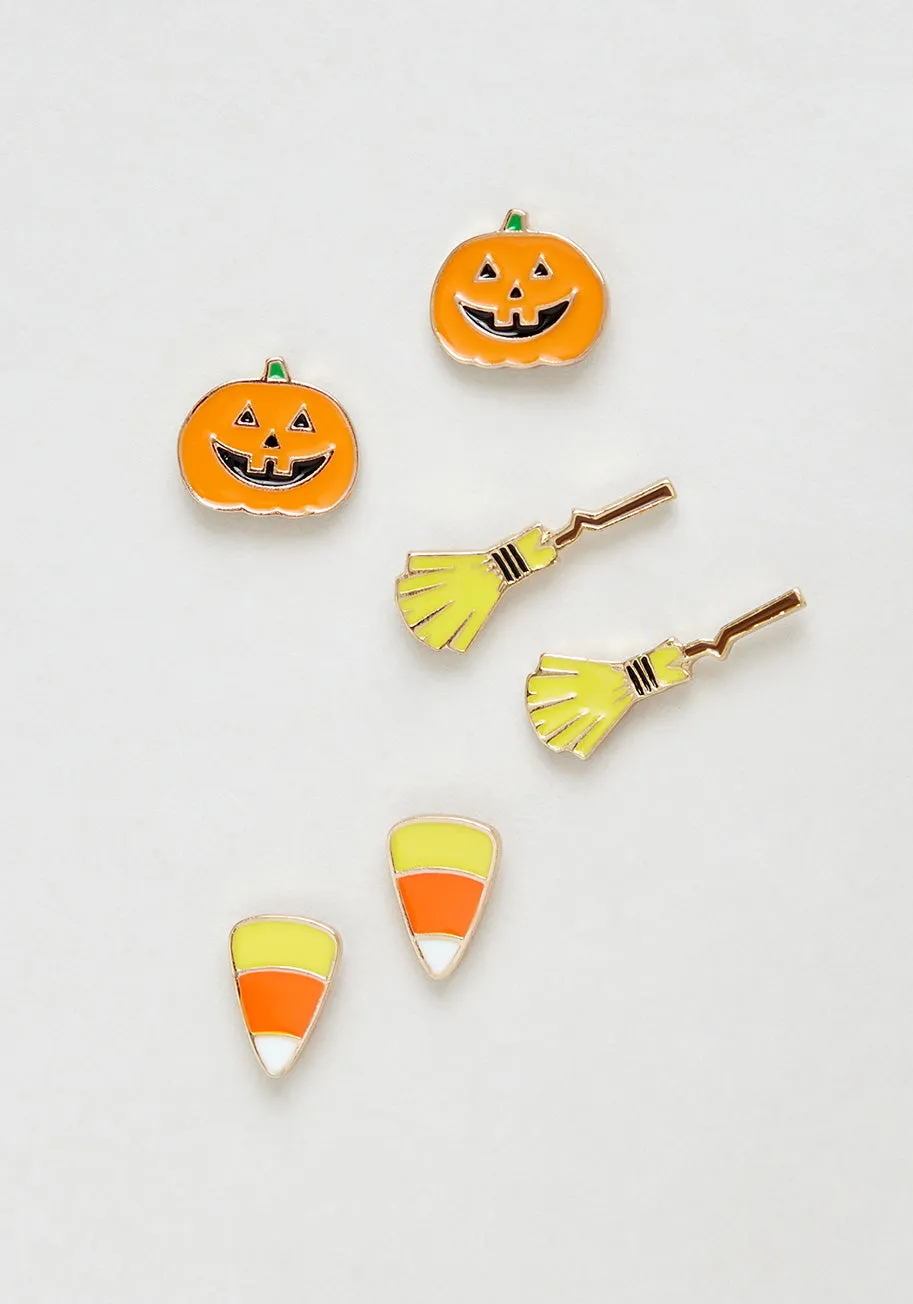 All Hollow's Eve Earring Set sold by Modcloth