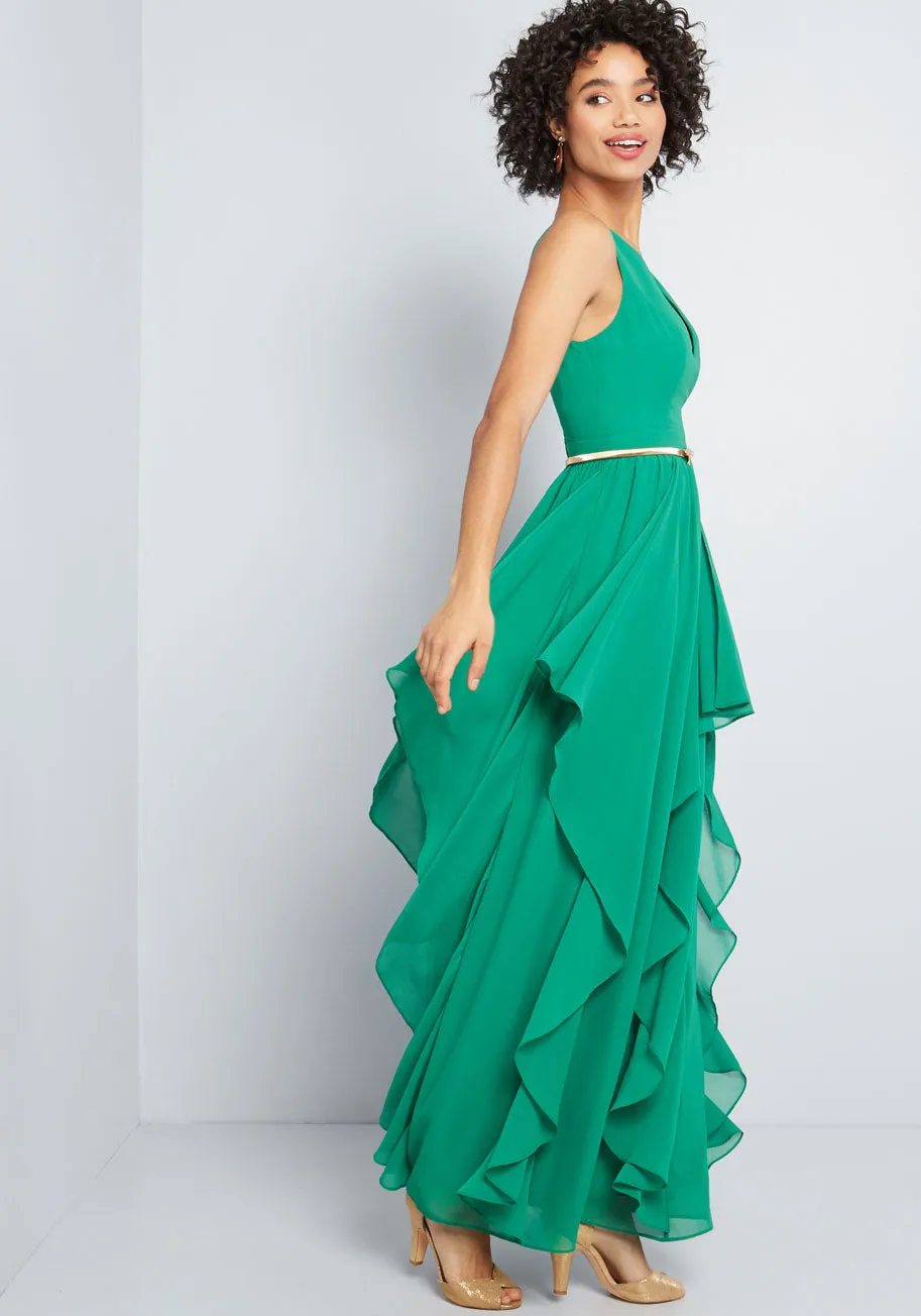 As Ruffles Ripple Maxi Dress sold by Modcloth product image thumbnail 3