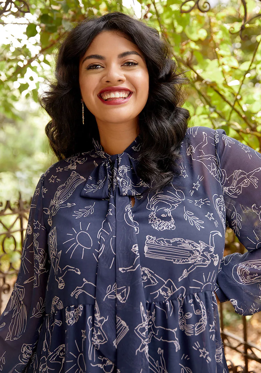 Glamour Goddess Mini Dress sold by Modcloth product image thumbnail 4