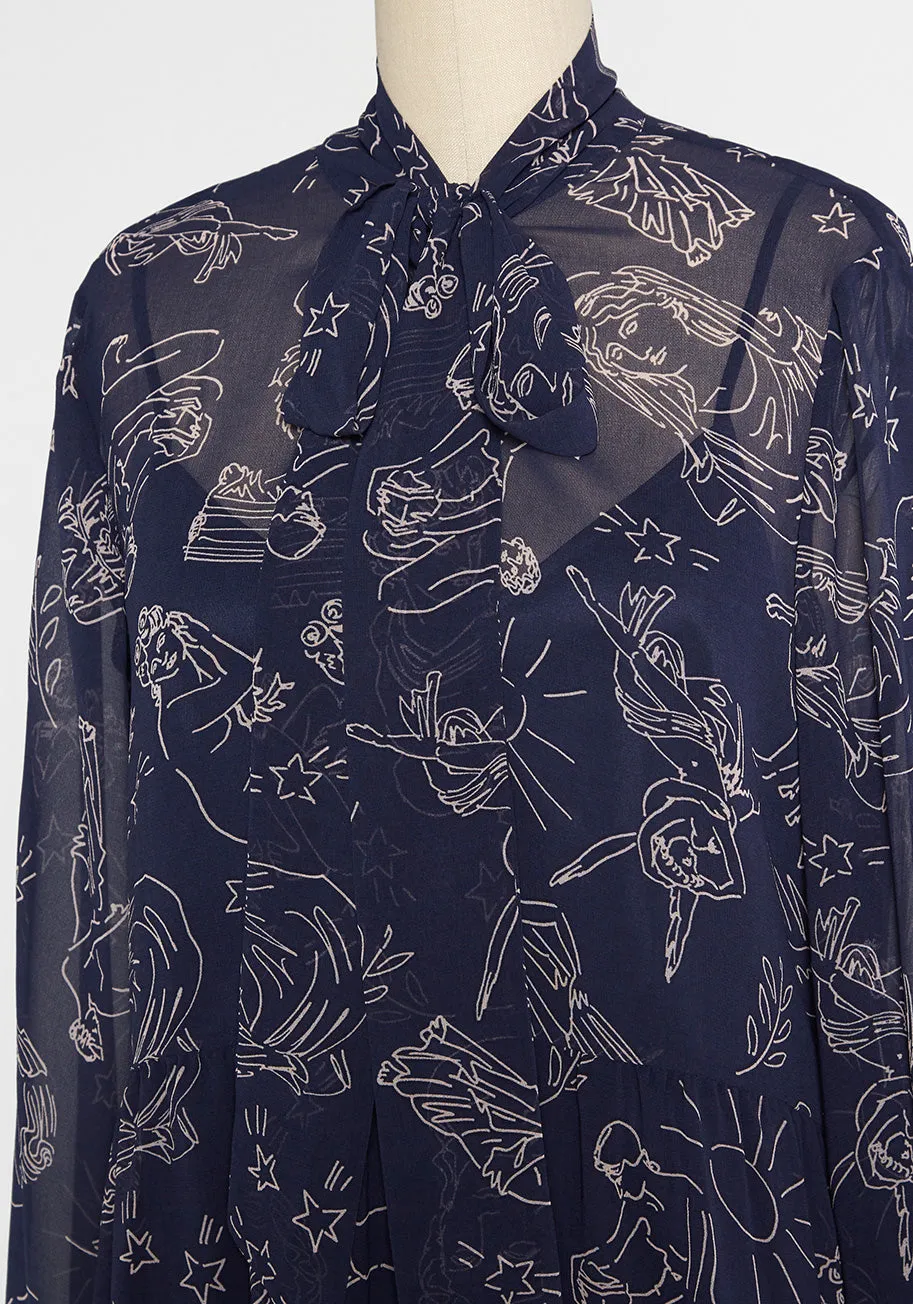 Glamour Goddess Mini Dress sold by Modcloth product image thumbnail 5