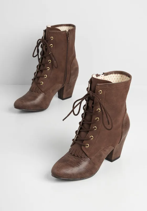 Trot All You Got Ankle Boot sold by Modcloth