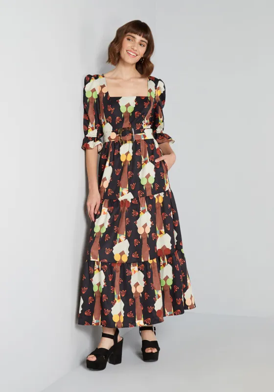 Let's Go Boho Maxi Dress sold by Modcloth