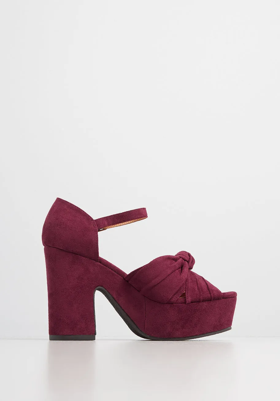 Get a Lift Platform Heel sold by Modcloth product image thumbnail 3