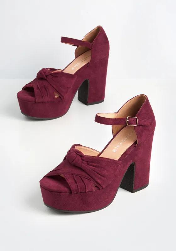Get a Lift Platform Heel sold by Modcloth
