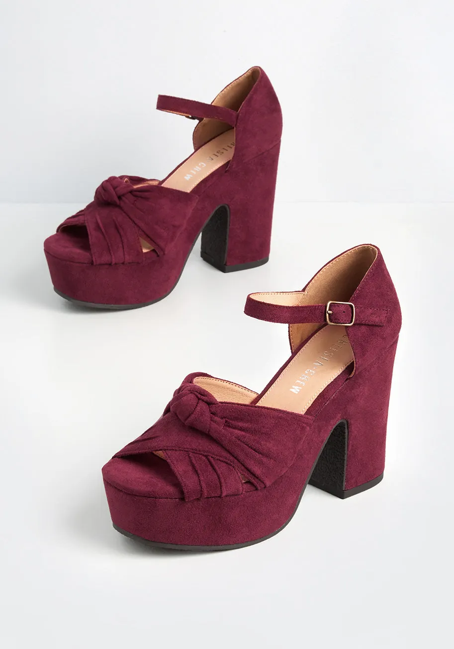 Get a Lift Platform Heel sold by Modcloth