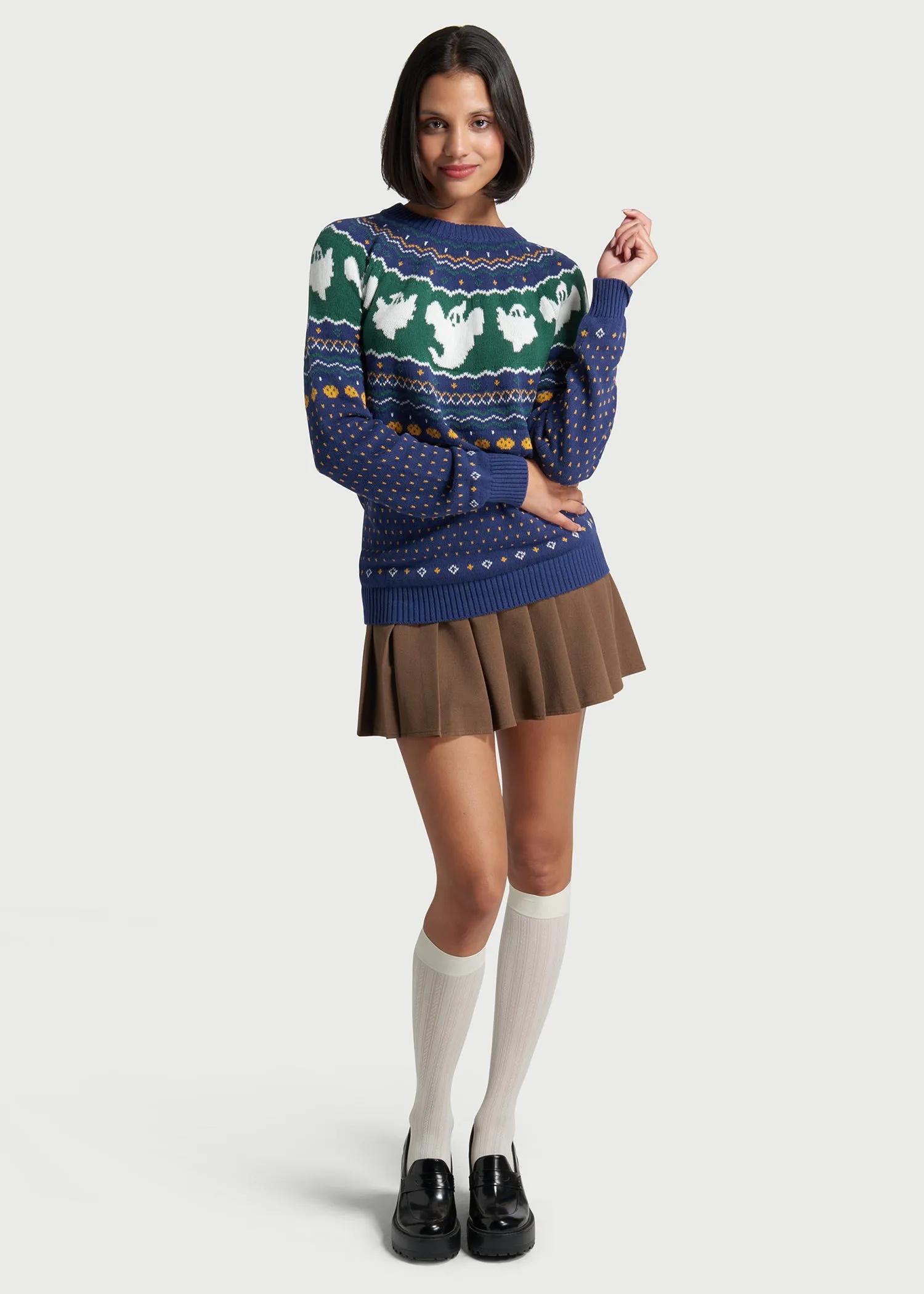 Happy Hauntings Fair Isle Sweater sold by Modcloth product image thumbnail 2