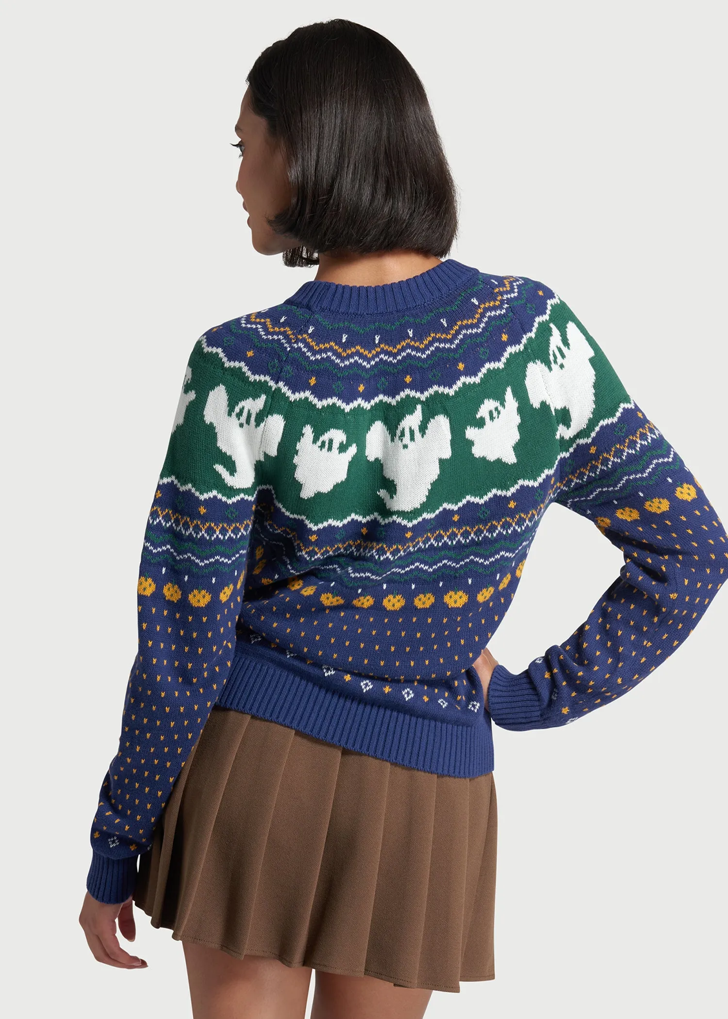 Happy Hauntings Fair Isle Sweater sold by Modcloth product image thumbnail 4