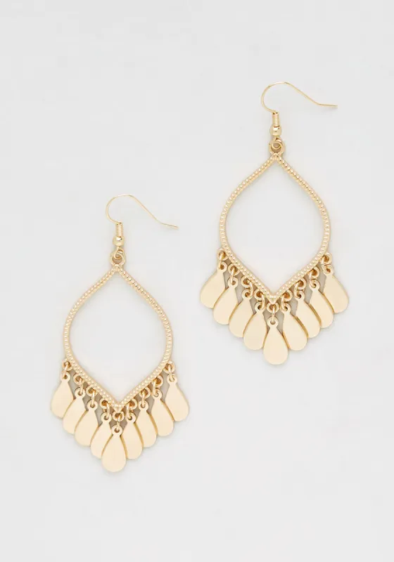 Drops of Golden Honey Dangle Earrings sold by Modcloth
