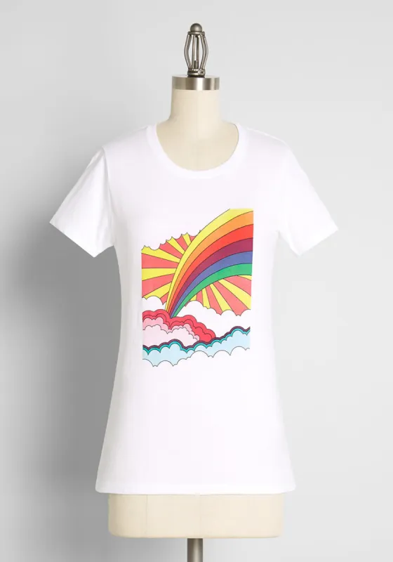 Take to the Skies Graphic Tee sold by Modcloth