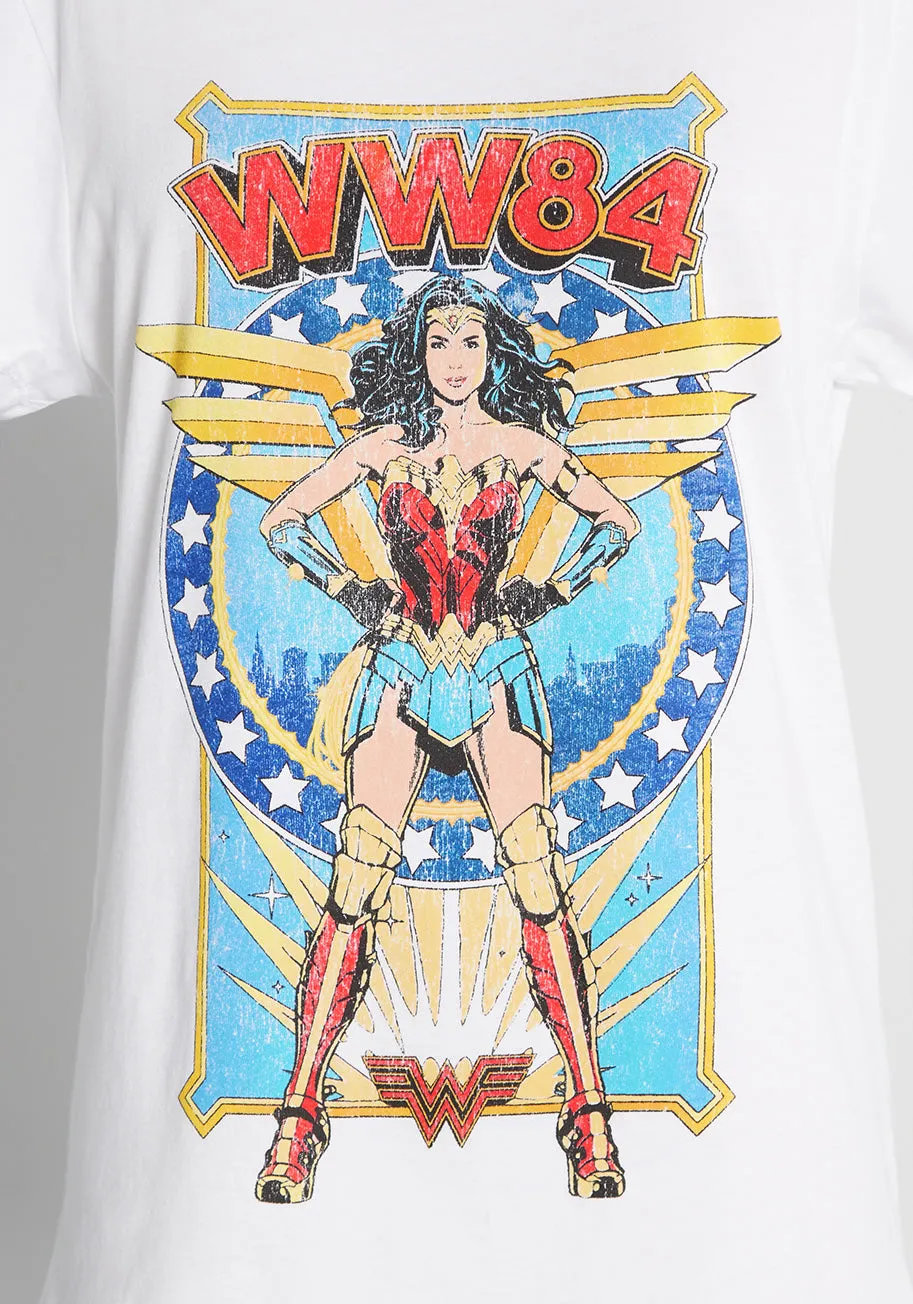 Wonder Woman 1984 Retro Graphic Tee sold by Modcloth product image thumbnail 3