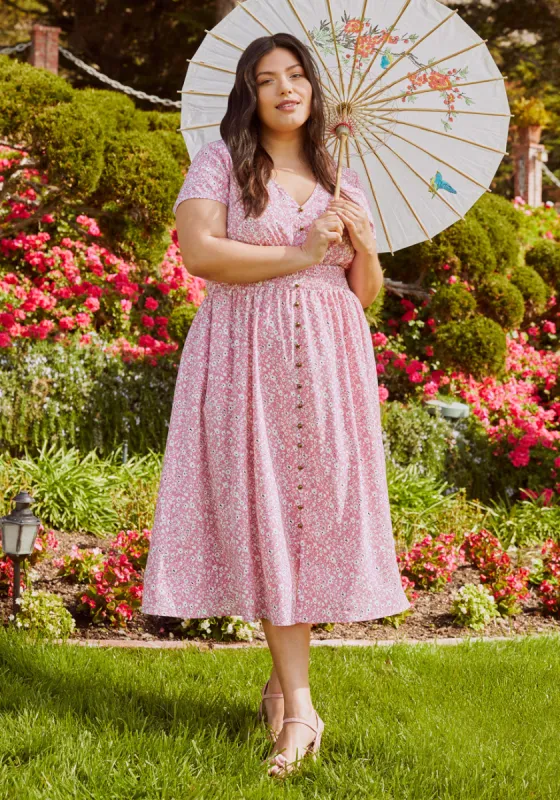 Inspired Anytime Midi Dress sold by Modcloth