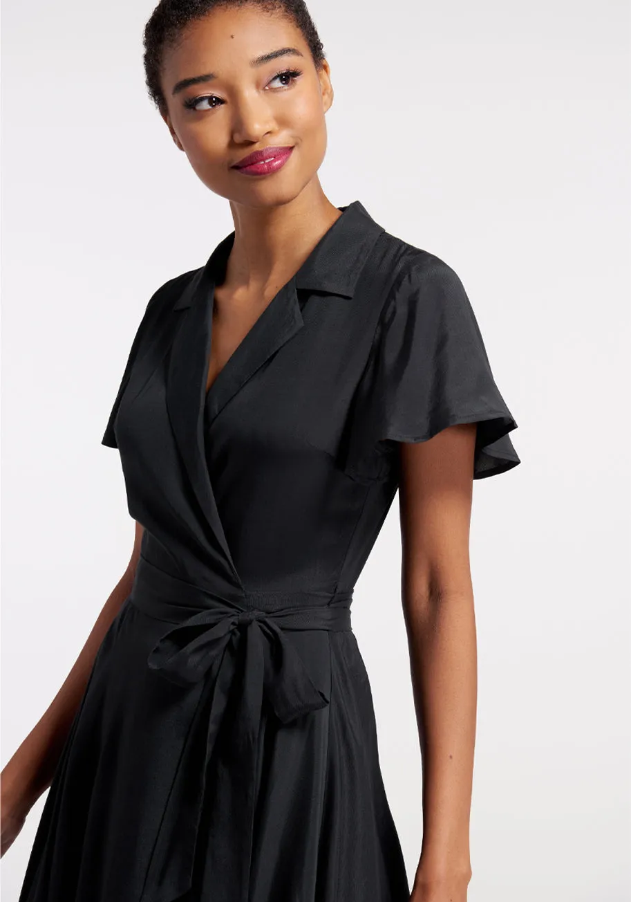Sojourn Savvy Wrap Dress sold by Modcloth product image thumbnail 3