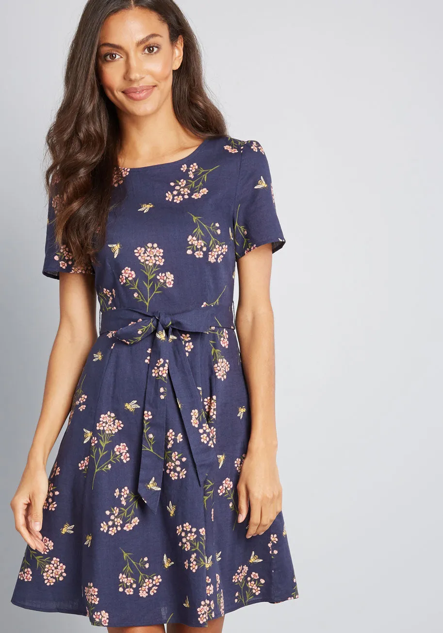 Airy Emphasis Mini Dress sold by Modcloth