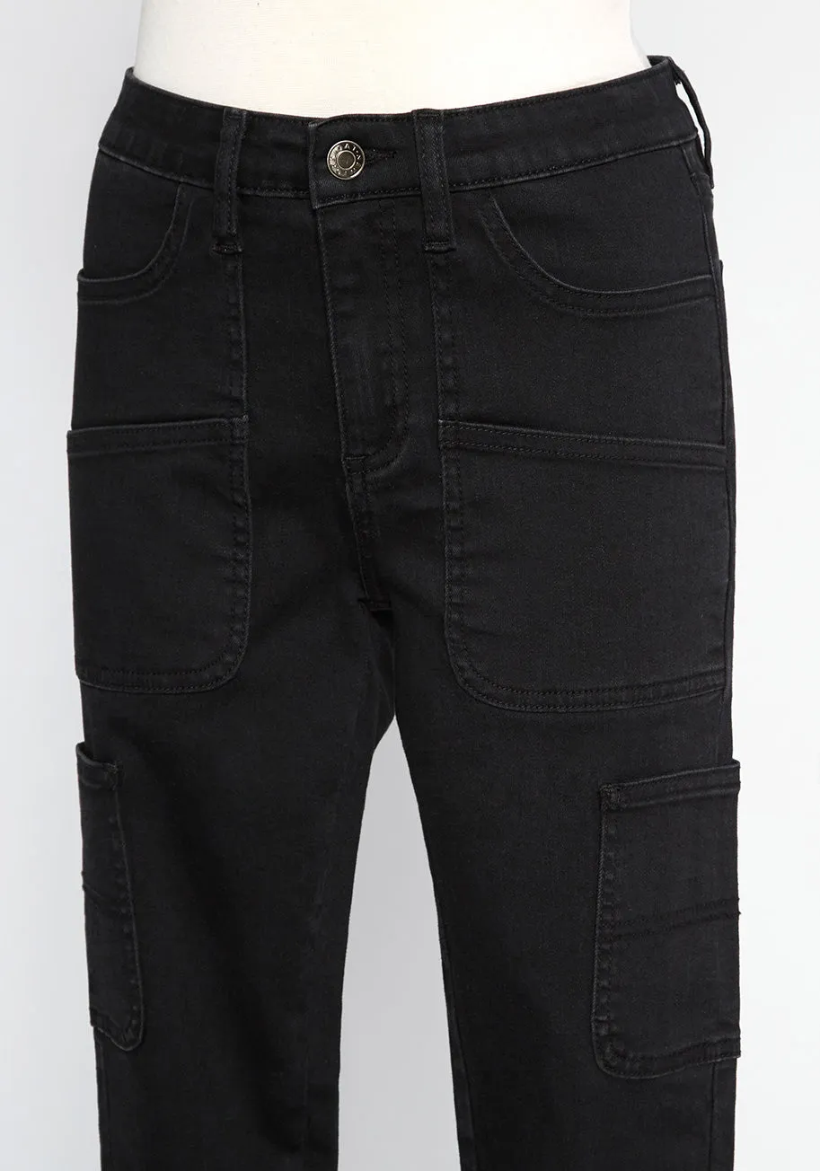 In Unity with Utility Skinny Cargo Jeans sold by Modcloth product image thumbnail 3
