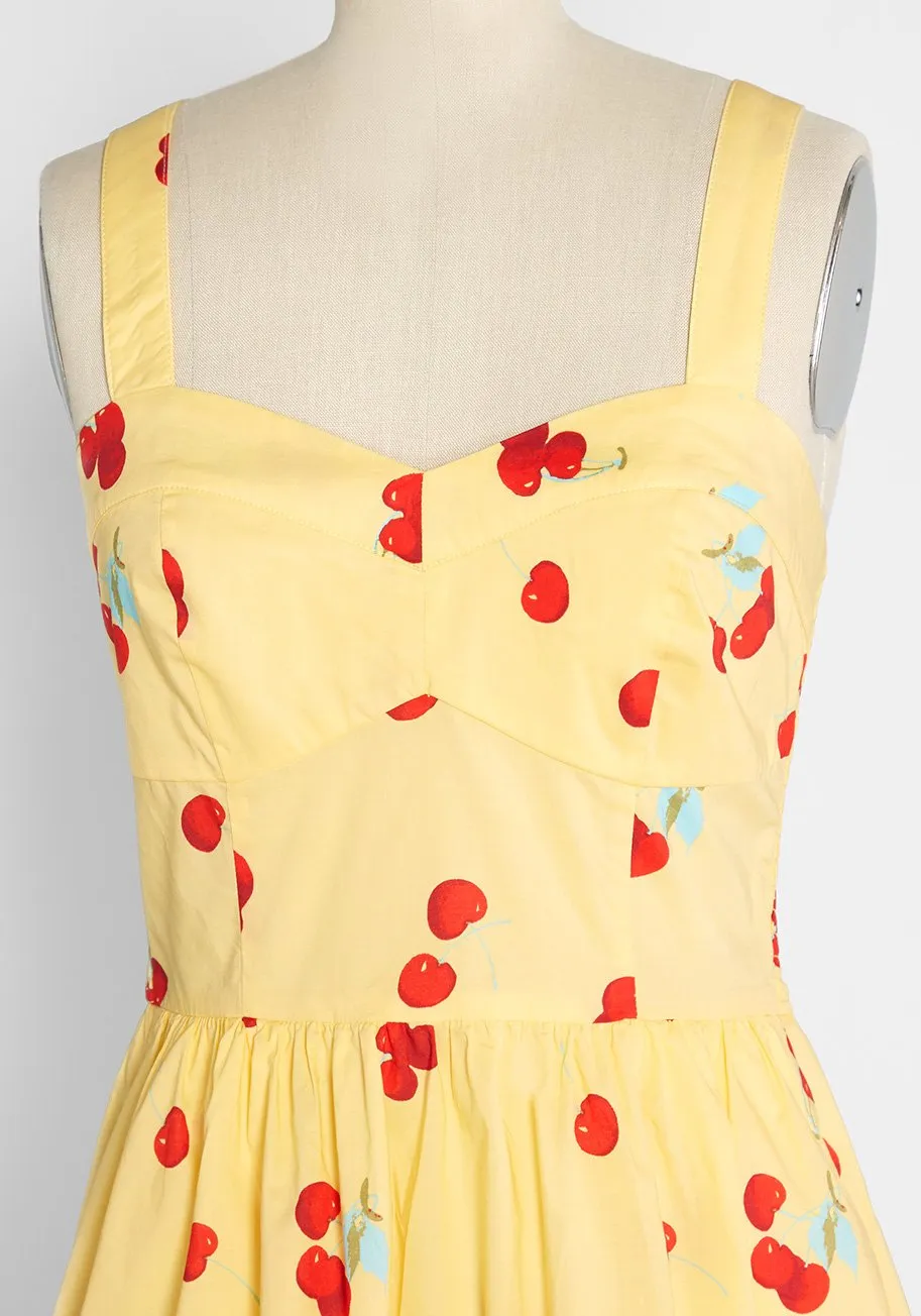 Peace of Mind in the Sunshine Fit and Flare Sundress sold by Modcloth product image thumbnail 3