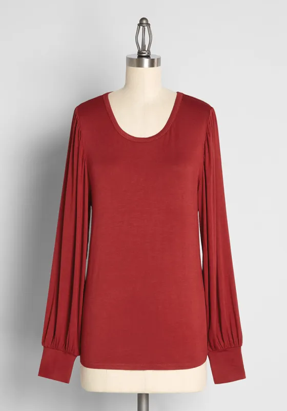 Beyond Basic Long Sleeve Top sold by Modcloth