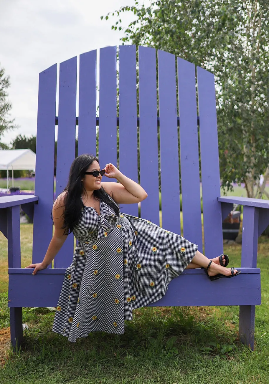 Sunflowers Are My Superpower Fit And Flare Dress sold by Modcloth product image thumbnail 5