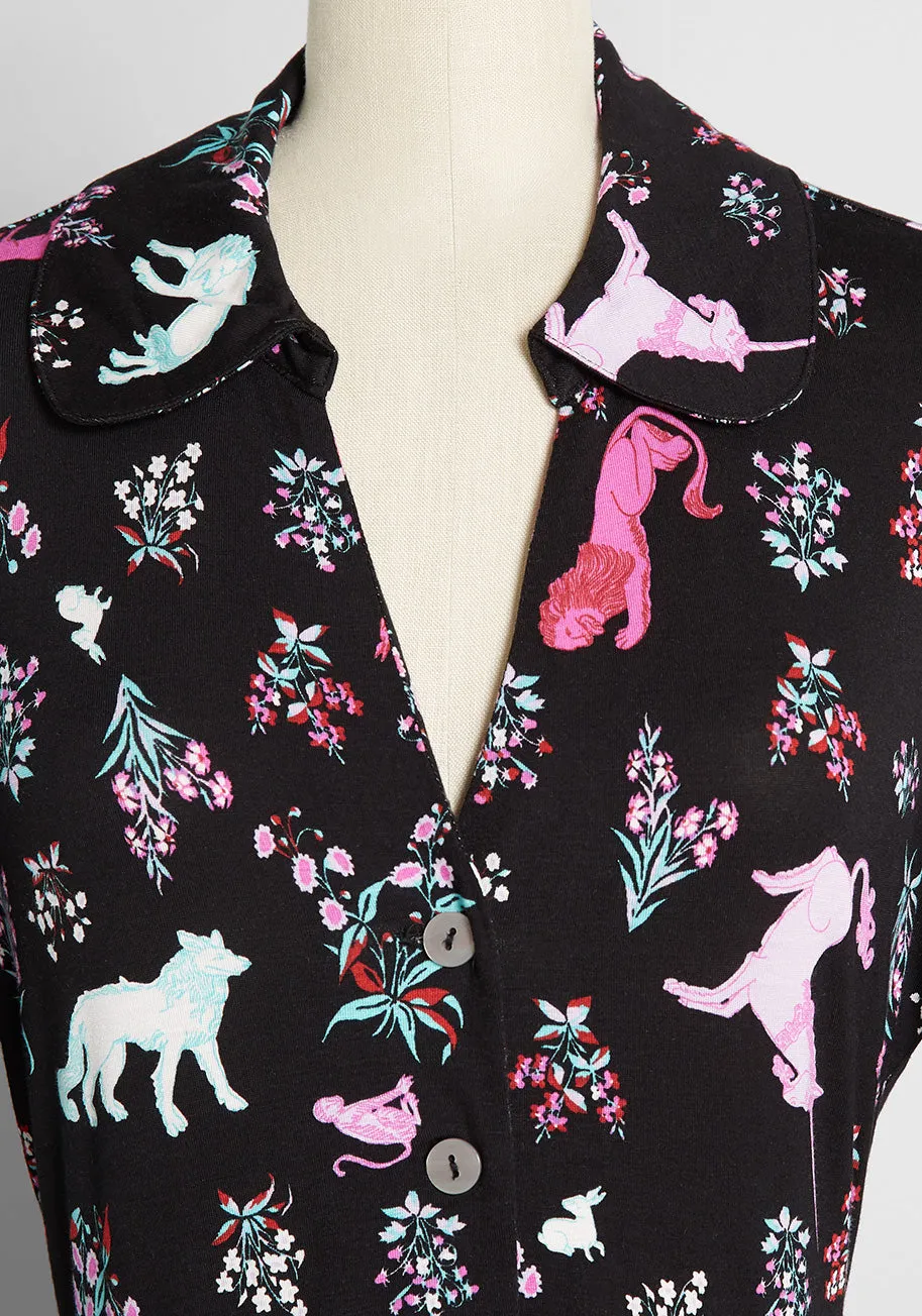 Inviting Me For Tea? A-Line Dress sold by Modcloth product image thumbnail 3