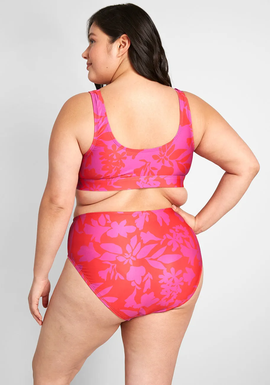 The Franky High-Waisted Bikini Bottom sold by Modcloth product image thumbnail 5