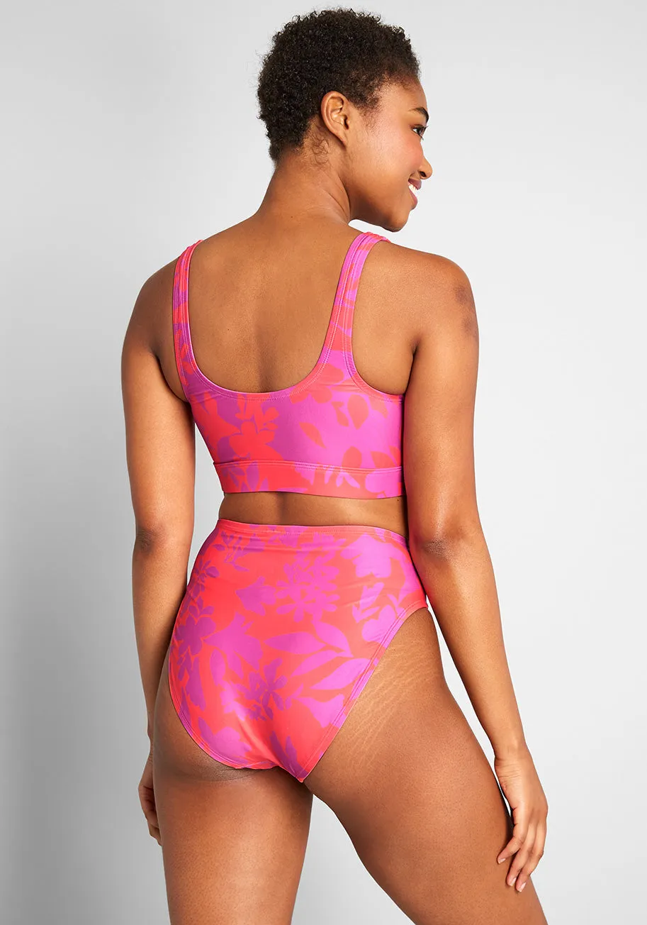 The Franky High-Waisted Bikini Bottom sold by Modcloth product image thumbnail 2