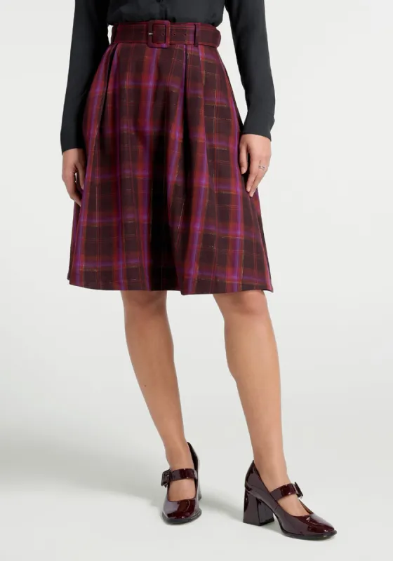 Perfect Timing Belted Circle Skirt sold by Modcloth