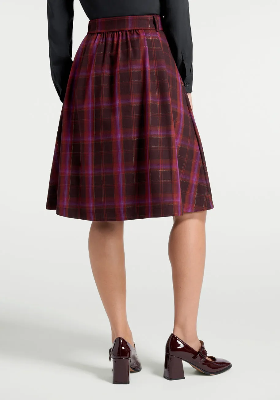 Perfect Timing Belted Circle Skirt sold by Modcloth product image thumbnail 2