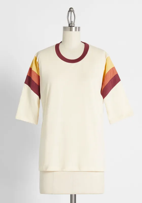 Modcloth x CAMP Collection Flexin' and Impressin' Tee sold by Modcloth