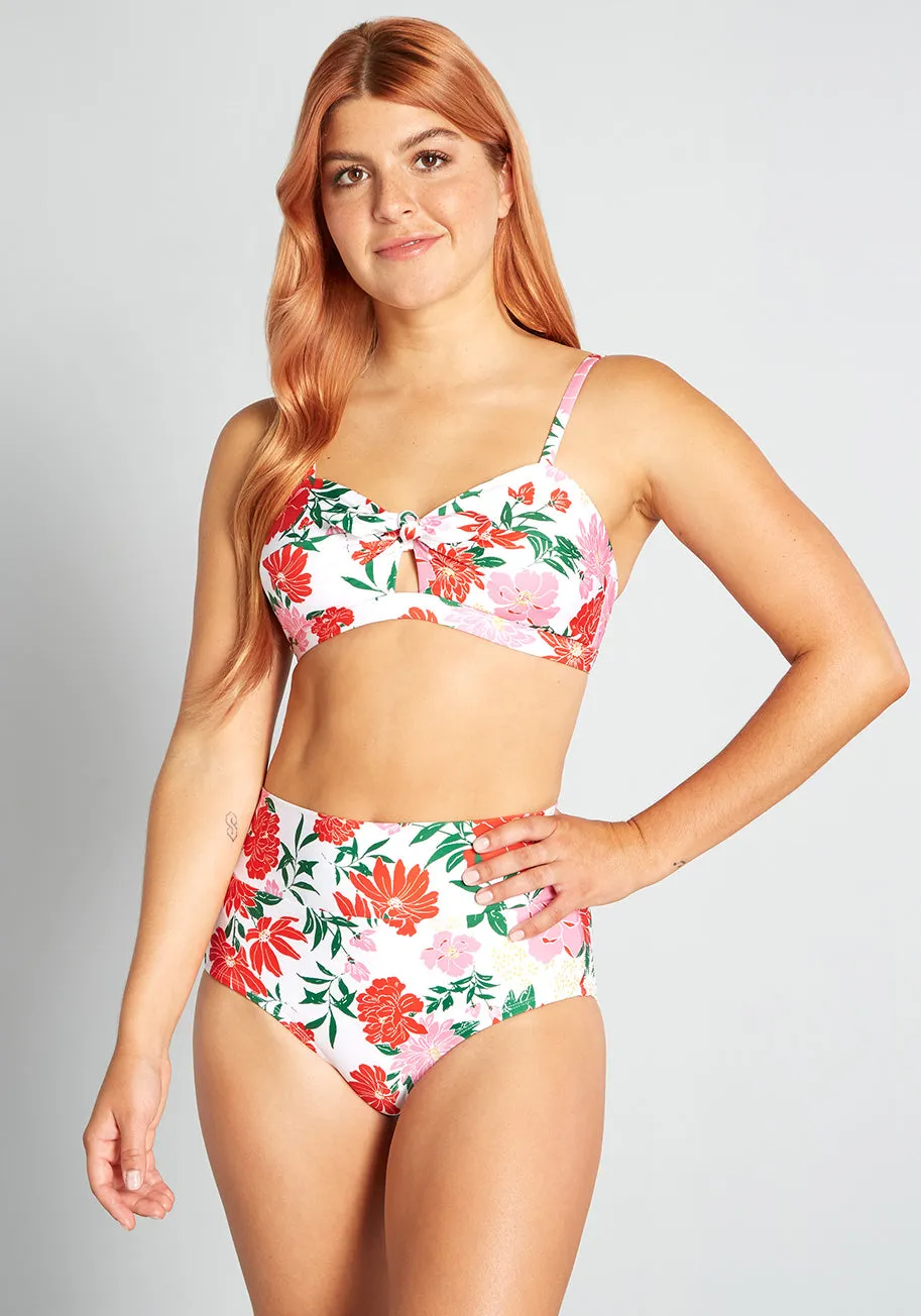 The Clarice High-Waisted Bikini Bottom sold by Modcloth product image thumbnail 2
