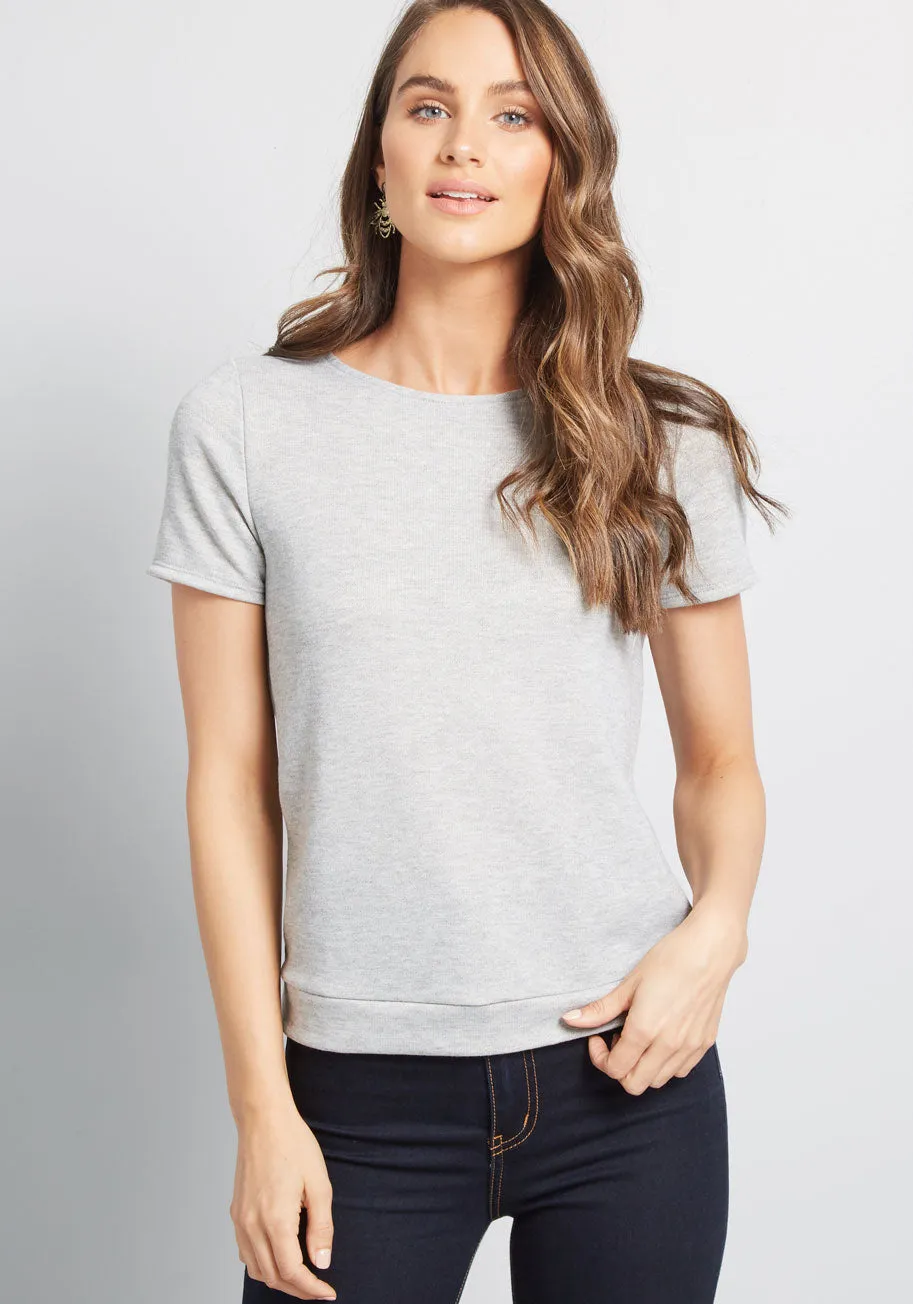 Back To Back Knit Top sold by Modcloth product image thumbnail 2