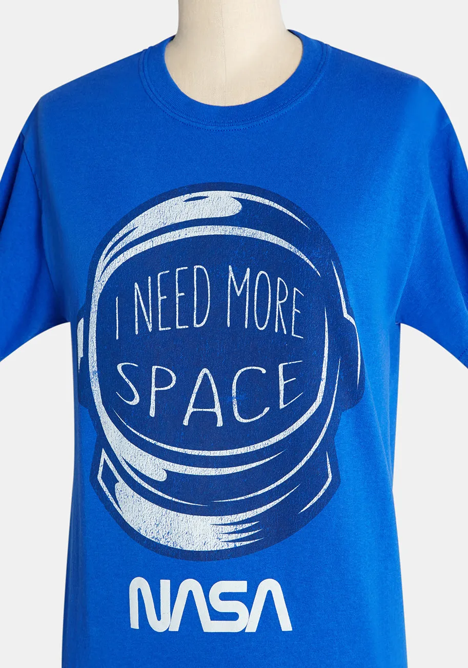 I Need More Space Graphic Tee sold by Modcloth product image thumbnail 3