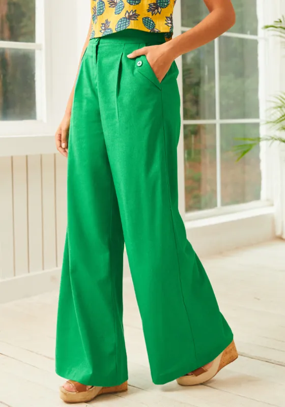 Lazy Afternoon Wide Leg Pants (Final Sale) sold by Modcloth