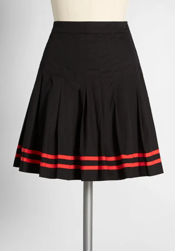 Not Just For Playing Mini Skirt sold by Modcloth