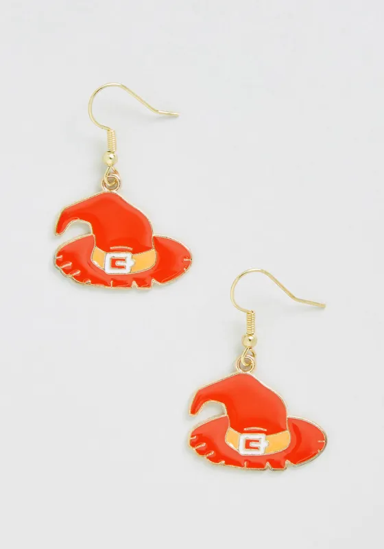 Your Witch Is My Command Dangle Earrings sold by Modcloth